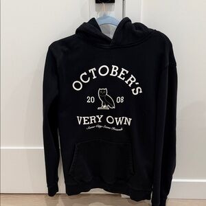 October's Very Own Black Hoodie